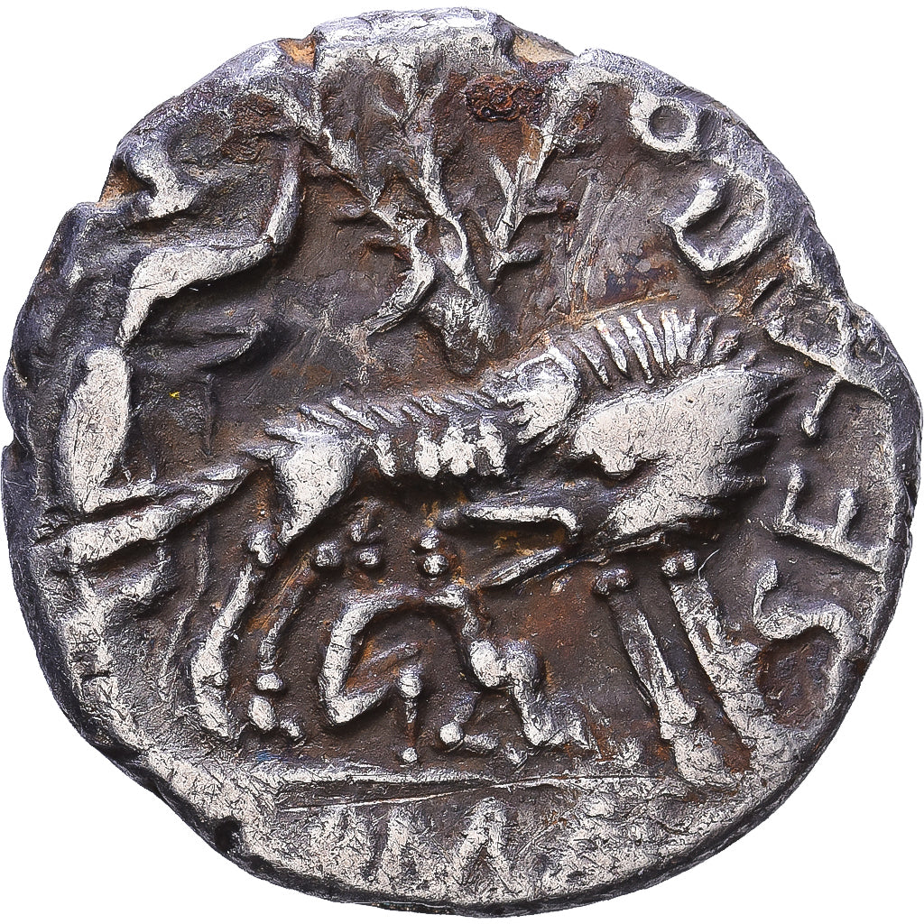 Roman Republic, Pompeia, Denarius, 137 BC, Rome, Silver, EF(40-45)
