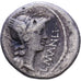 Roman Republic, Manlia, Denarius, 82 BC, Rome, Silver, VF(30-35)