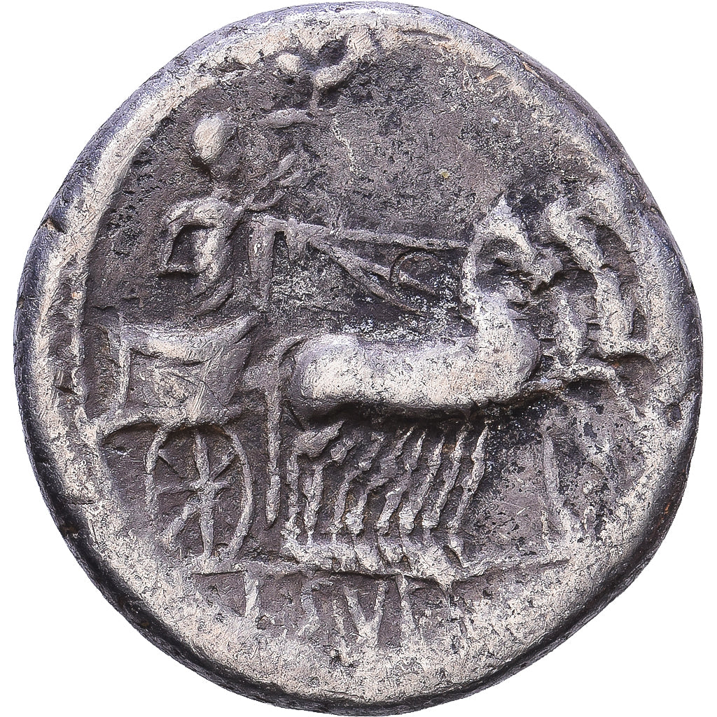 Roman Republic, Manlia, Denarius, 82 BC, Rome, Silver, VF(30-35)