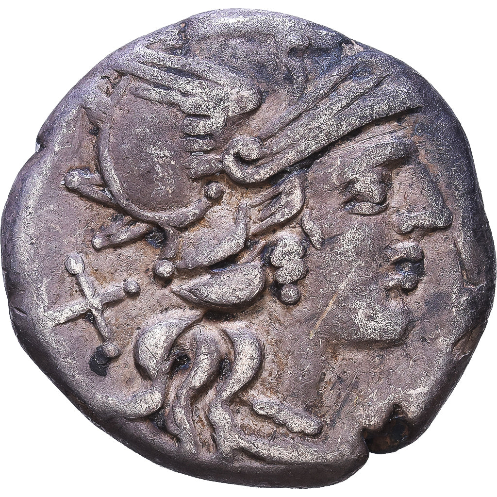 Roman Republic, Renia, Denarius, 138 BC, Rome, Silver, EF(40-45)