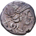Roman Republic, Renia, Denarius, 138 BC, Rome, Silver, EF(40-45)