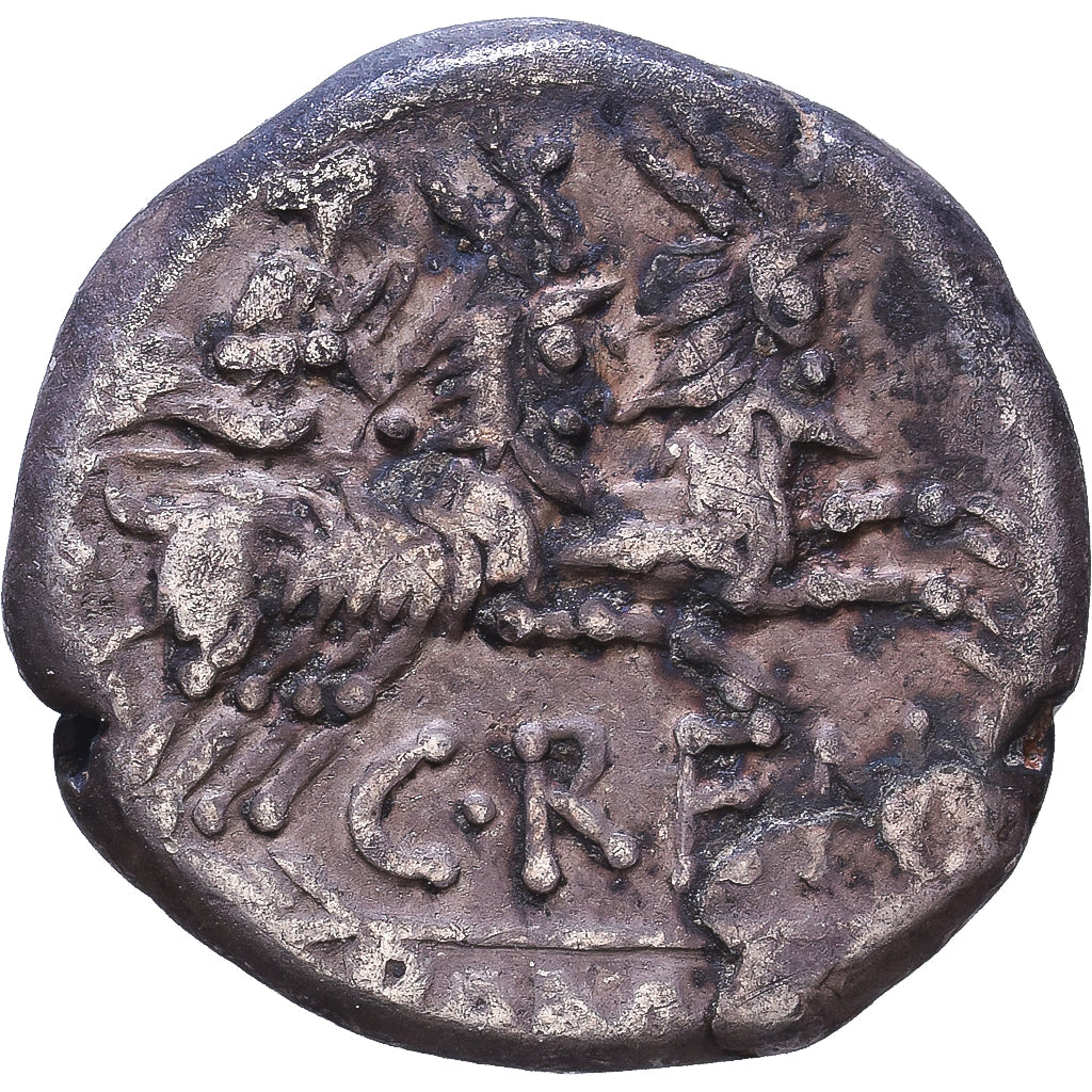 Roman Republic, Renia, Denarius, 138 BC, Rome, Silver, EF(40-45)
