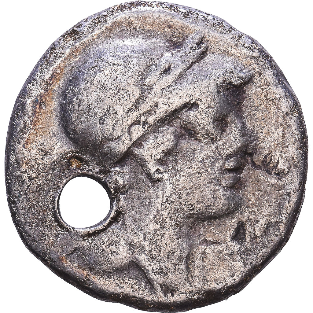 Roman Republic, Volteia, Denarius, 78 BC, Rome, Argento, MB+