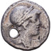 Roman Republic, Volteia, Denarius, 78 BC, Rome, Argento, MB+