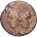 Roman Republic, Sextus Pompey, As, 45-44 BC, Rome, Bronzo, MB