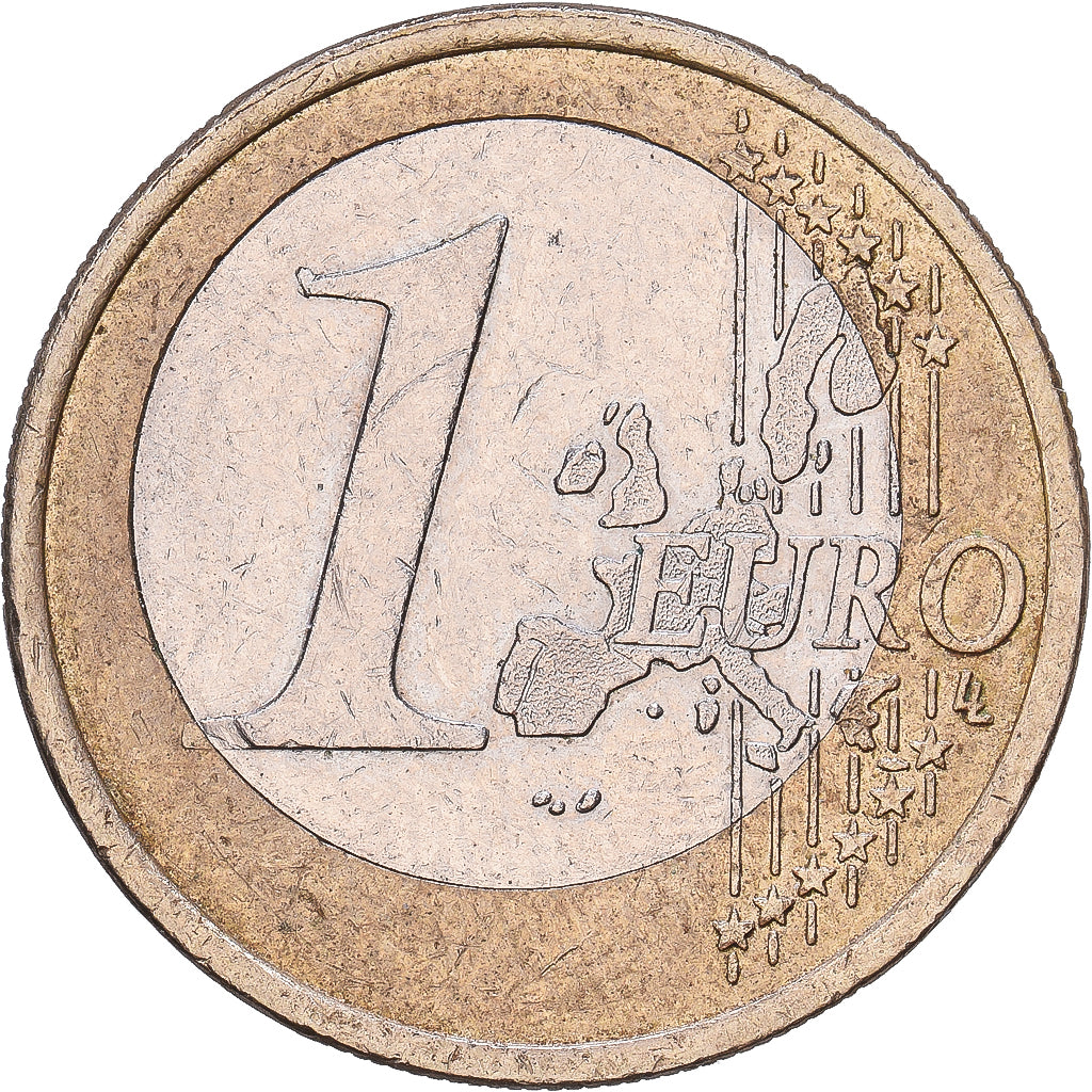 Francia, Euro, error misaligned core, 1999, Paris, Cupronickel, MBC