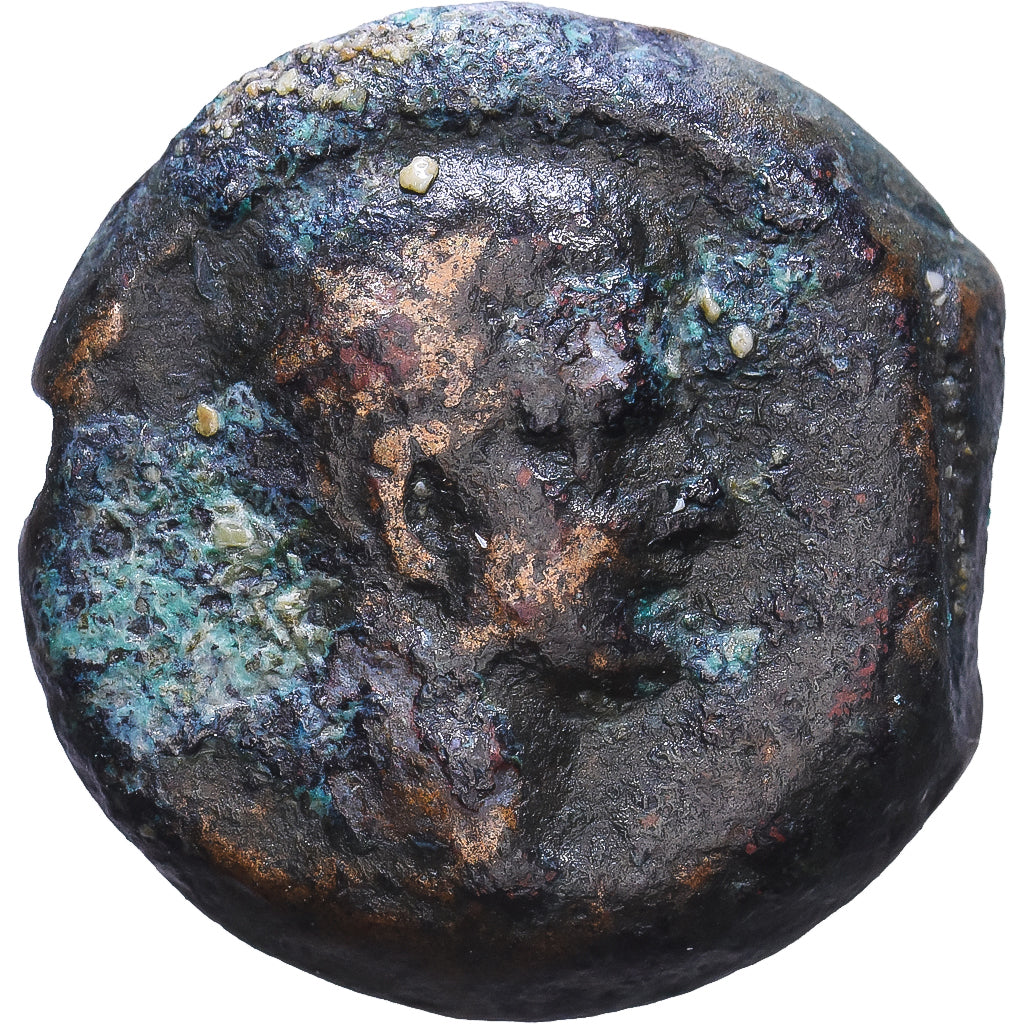 Egipt, Tiberius, Hemiobol, 17-18 AD, Alexandria, Brązowy, EF(40-45)