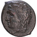 Sycylia, Ae, 278-276 BC, Messana, Brązowy, EF(40-45)