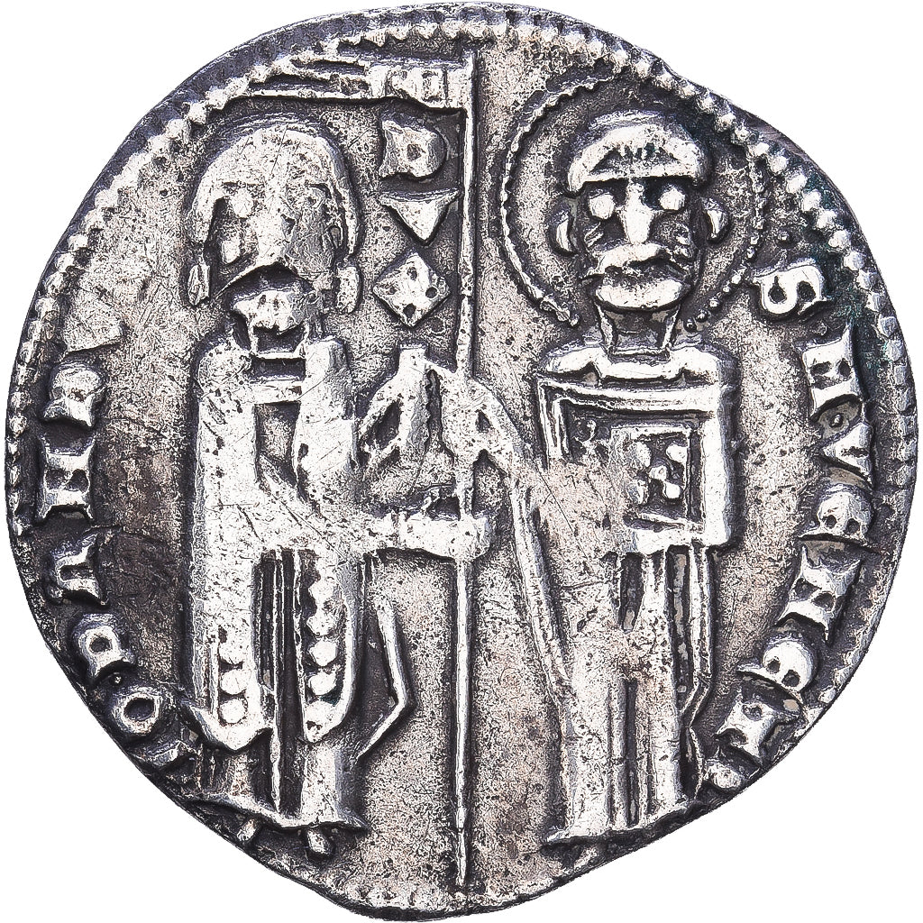 Republika Wenecka, Grosso, 1328-1339, Venice, Srebro, EF(40-45)