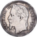 Francja, Napoleon III, Franc, Napoléon III, 1867, Bordeaux, Srebro, VF(30-35)