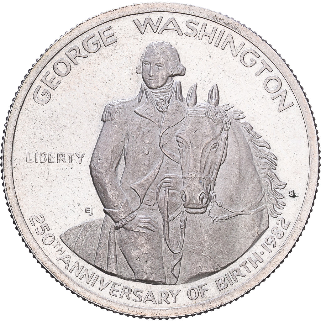 Estados Unidos, Half Dollar, 1982, San Francisco, Plata, MBC+, KM:208