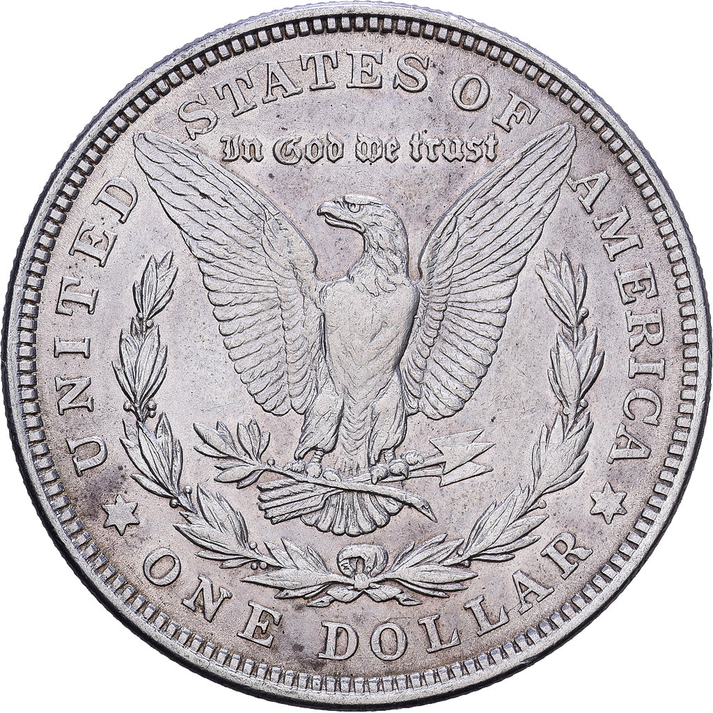 USA, Dollar, Morgan Dollar, 1921, Philadelphia, Srebro, AU(50-53), KM:110