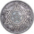 Marrocos, Mohammed V, 200 Francs, 1953, Paris, Prata, VF(30-35), KM:53