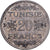 Túnez, Ahmad Pasha Bey, 20 Francs, AH 1353/1934, Paris, Plata, MBC, KM:263