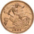 Gran Bretaña, Edward VII, 1/2 Sovereign, 1906, British Royal Mint, Oro, MBC+