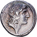 Roman Republic, Plaetoria, Denarius, 57 BC, Rome, Zilver, ZF+