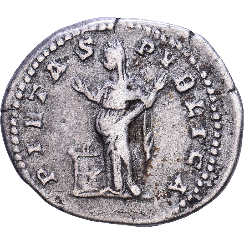 Roman Empire, Julia Domna, Denarius, 203, Rome, Argento, BB