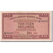 Biljet, Zuid Afrika, 10 Shillings, 1947, 1947-09-22, KM:82e, TTB