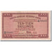 South Africa, 10 Shillings, 1947-09-22, VF 30, PMG