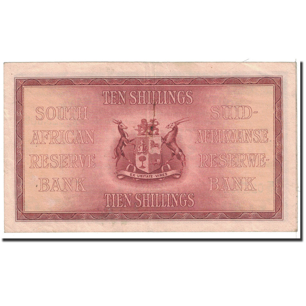 South Africa, 10 Shillings, 1947-09-22, VF 30, PMG