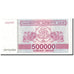 Billet, Géorgie, 500,000 (Laris), 1994, Undated, KM:51, NEUF