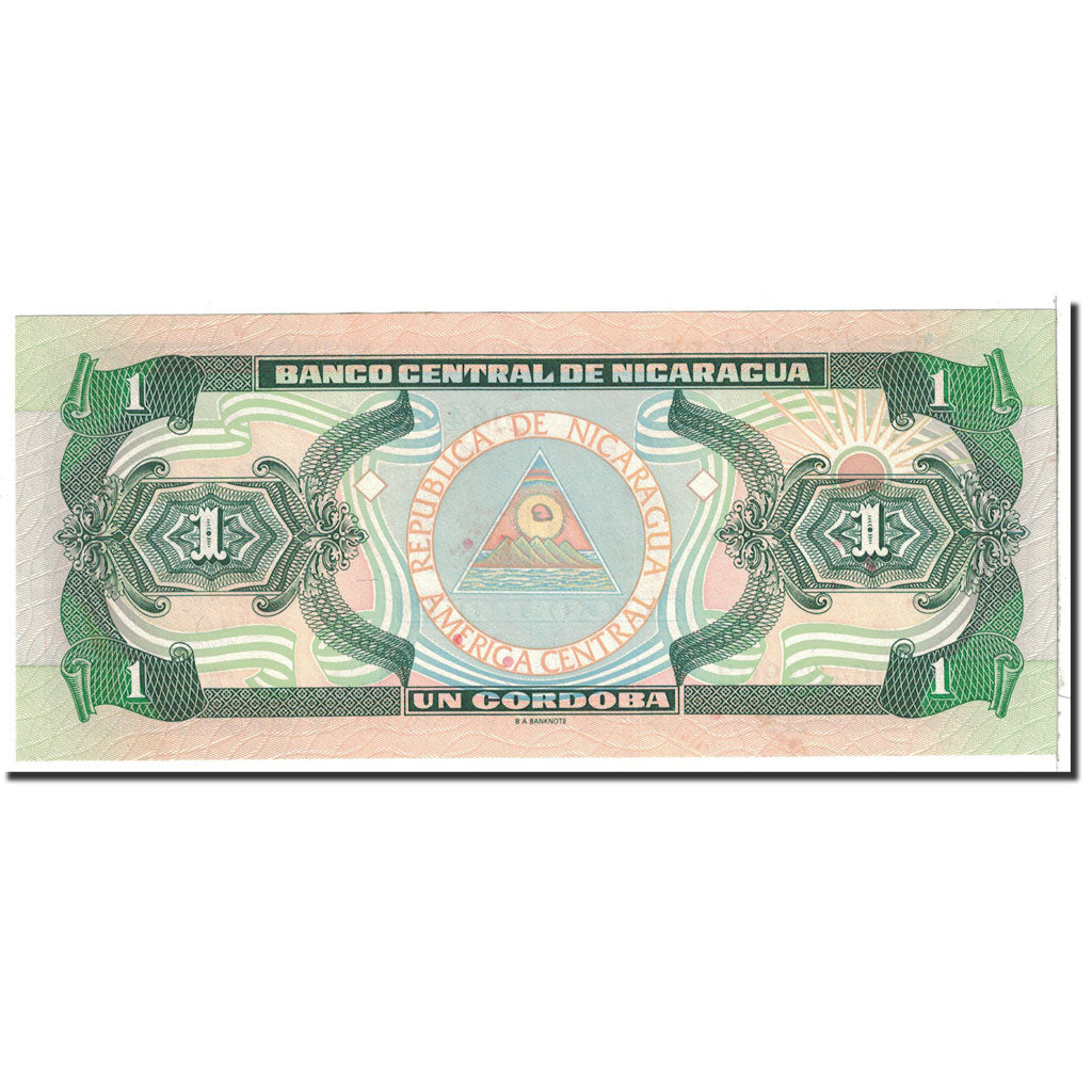 Banknote, Nicaragua, 1 Cordoba, 1995, Undated, KM:179, UNC(64)