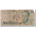 Billete, 500 Cruzados Novos, 1990, Brasil, KM:222a, Undated, RC