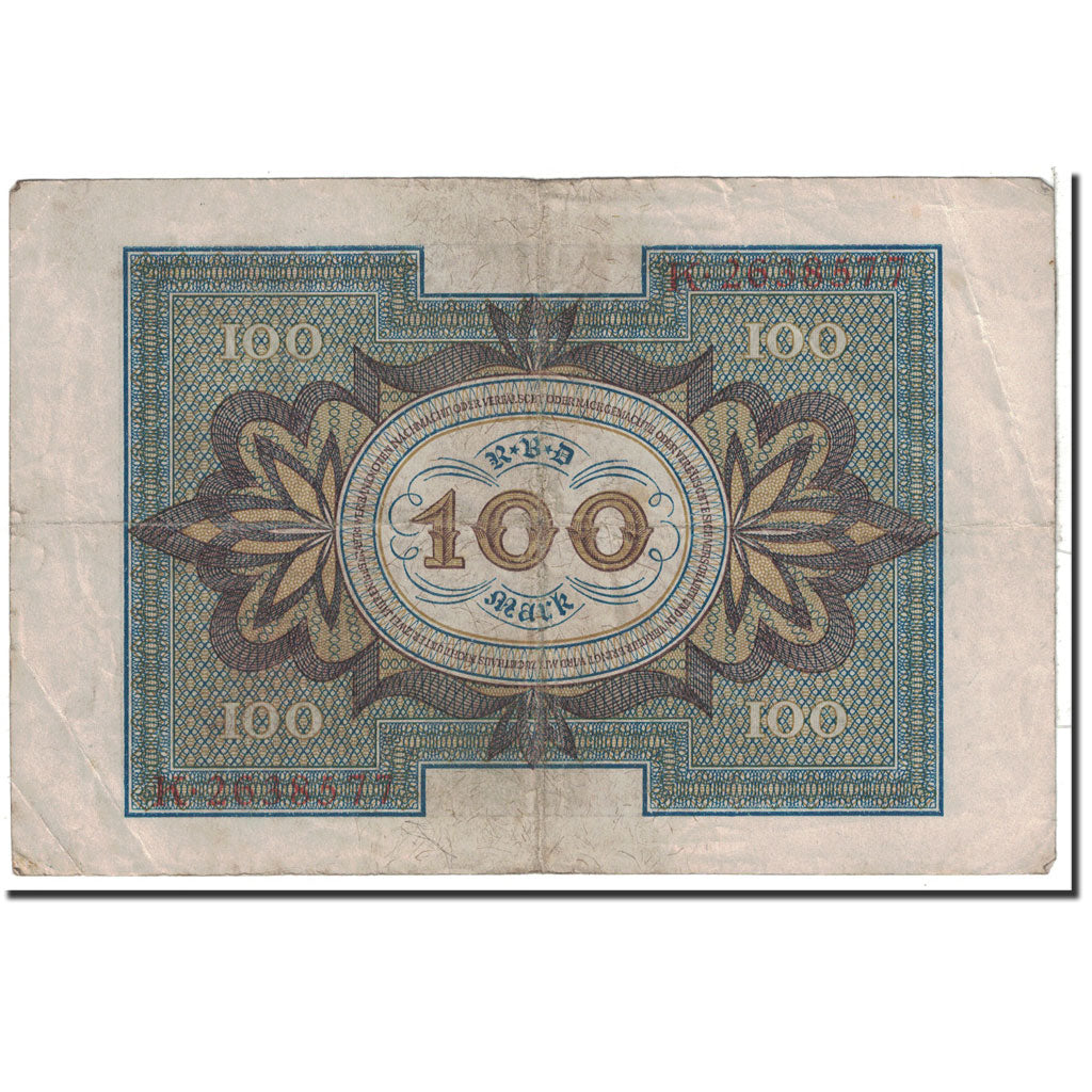 Banconote, Germania, 100 Mark, 1920, KM:69a, 1920-11-01, BB