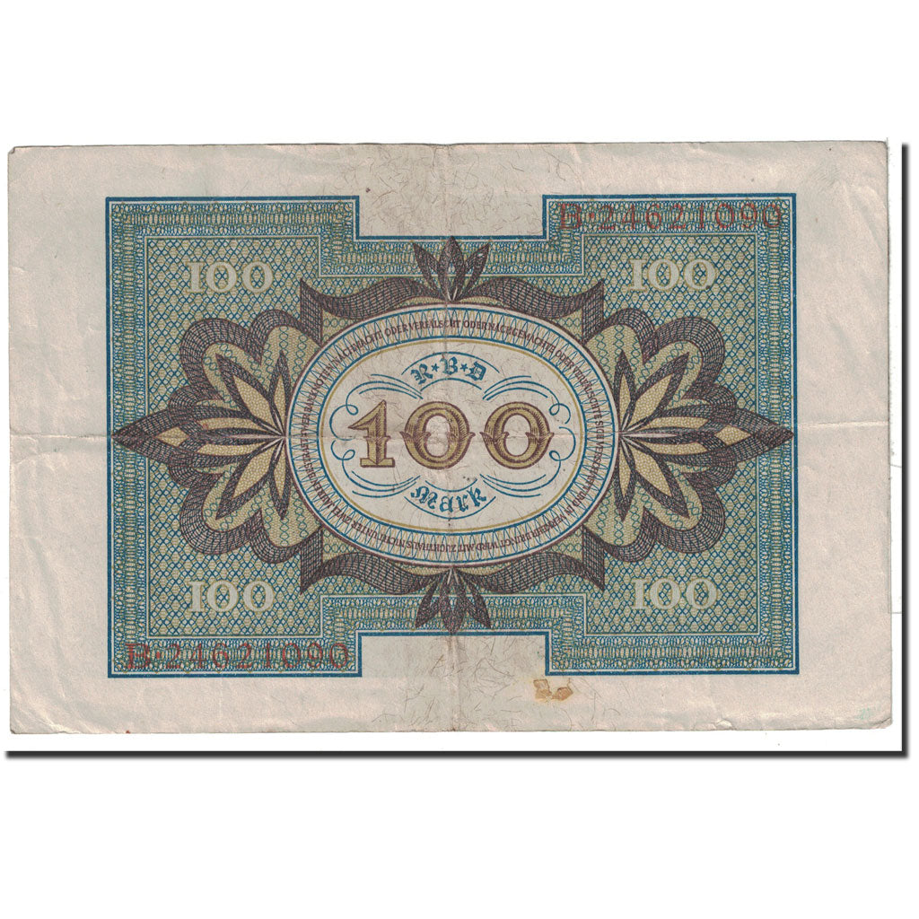 Banknote, Germany, 100 Mark, 1920, 1920-11-01, KM:69b, VF(20-25)