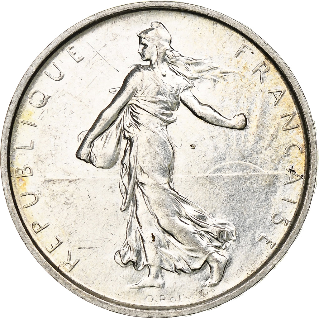 Francia, Semeuse, 5 Francs, 1969, Paris, SPL, Argento, KM:926, Gadoury:770