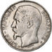 Francia, Louis-Napoléon Bonaparte, 5 Francs, 1852, Paris, Plata, BC