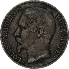 Frankrijk, Louis-Napoléon Bonaparte, 5 Francs, 1852, Paris, Zilver, ZG+