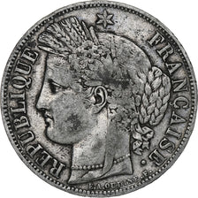 Frankrijk, 5 Francs, Cérès, 1849, Paris, Zilver, FR, Gadoury:719, KM:761.1