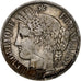 Francia, 5 Francs, Cérès, 1850, Paris, Plata, BC+, Gadoury:719, KM:761.1