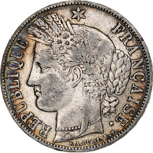 France, 5 Francs, Cérès, 1850, Paris, Silver, VF(30-35), Gadoury:719, KM:761.1