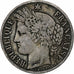 Francia, 5 Francs, Cérès, 1851, Paris, Plata, BC+, Gadoury:719, KM:761.1