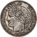 Francia, 5 Francs, Cérès, 1851, Paris, Plata, BC+, Gadoury:719, KM:761.1