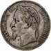 France, 5 Francs, Napoléon III, 1867, Strasbourg, Silver, VF(20-25), KM:799.2