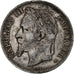 Francja, Napoleon III, 5 Francs, 1868, Strasbourg, Srebro, VF(20-25)