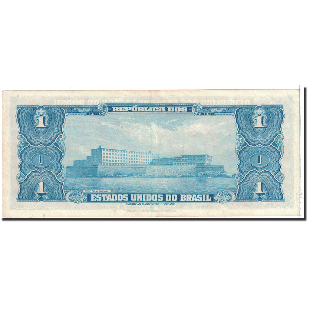 Banconote, Brasile, 1 Cruzeiro, 1954, KM:150d, Undated, SPL-