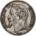 Francja, Napoleon III, 5 Francs, 1868, Strasbourg, Srebro, VF(20-25)