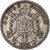 França, Napoleon III, 5 Francs, 1868, Strasbourg, Prata, VF(30-35), Gadoury:739