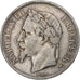 France, Napoléon III, 5 Francs, 1869, Strasbourg, Argent, TB, Gadoury:739