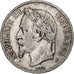 France, Napoleon III, 5 Francs, 1869, Strasbourg, Silver, VF(20-25)