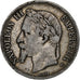 France, Napoléon III, 5 Francs, 1869, Strasbourg, Argent, TB, Gadoury:739