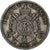França, Napoleon III, 5 Francs, 1869, Strasbourg, Prata, VF(30-35)