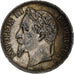 France, Napoléon III, 5 Francs, 1869, Strasbourg, Argent, TB+, Gadoury:739