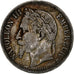 Francia, Napoleon III, 5 Francs, 1869, Strasbourg, Argento, MB, Gadoury:739
