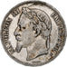 France, Napoleon III, 5 Francs, 1870, Strasbourg, Silver, VF(20-25)