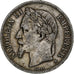 France, Napoleon III, 5 Francs, 1867, Paris, Silver, VF(20-25), KM:799.1